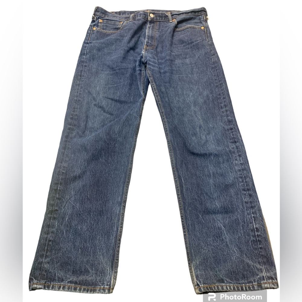 Levi 505 Men’s Casual Straight Leg Regular Fit Authentic Red Tag Jeans W40